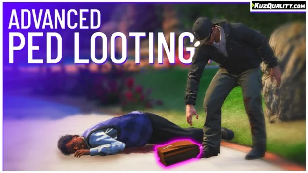 Advanced ped looting