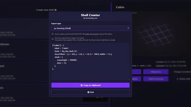Shell Creator screenshot 12