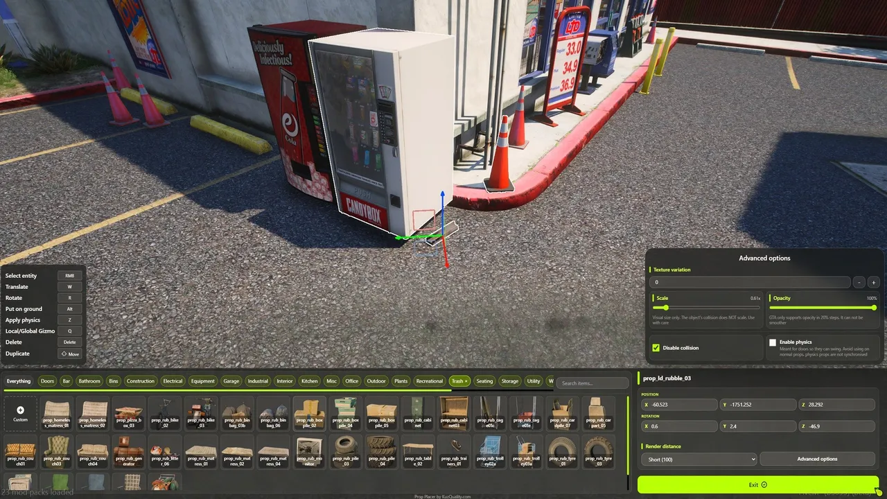 Prop Placer screenshot 2