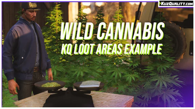 FiveM Script Wild Cannabis (Loot Areas Example)
