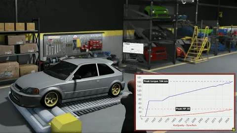 Car dyno screenshot 4